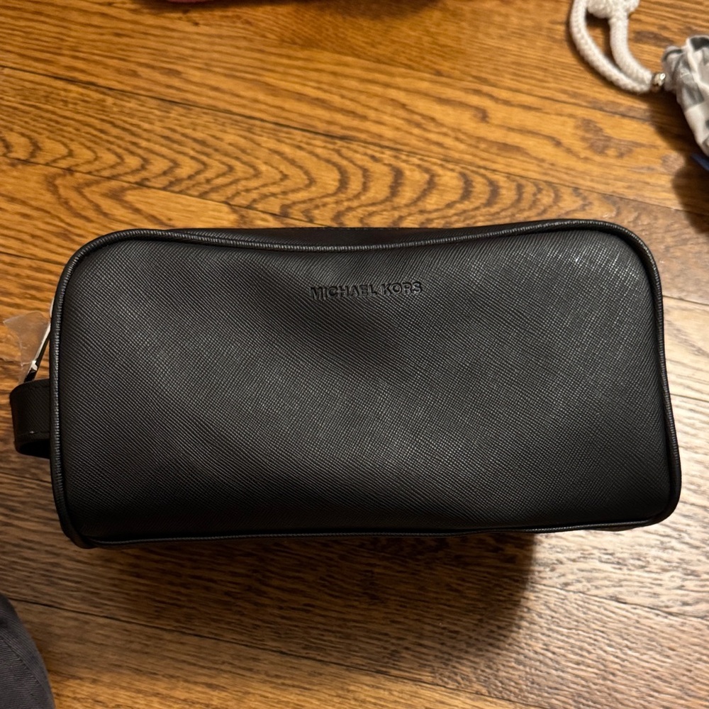 Michael Kors Black Toiletry Bag for Men